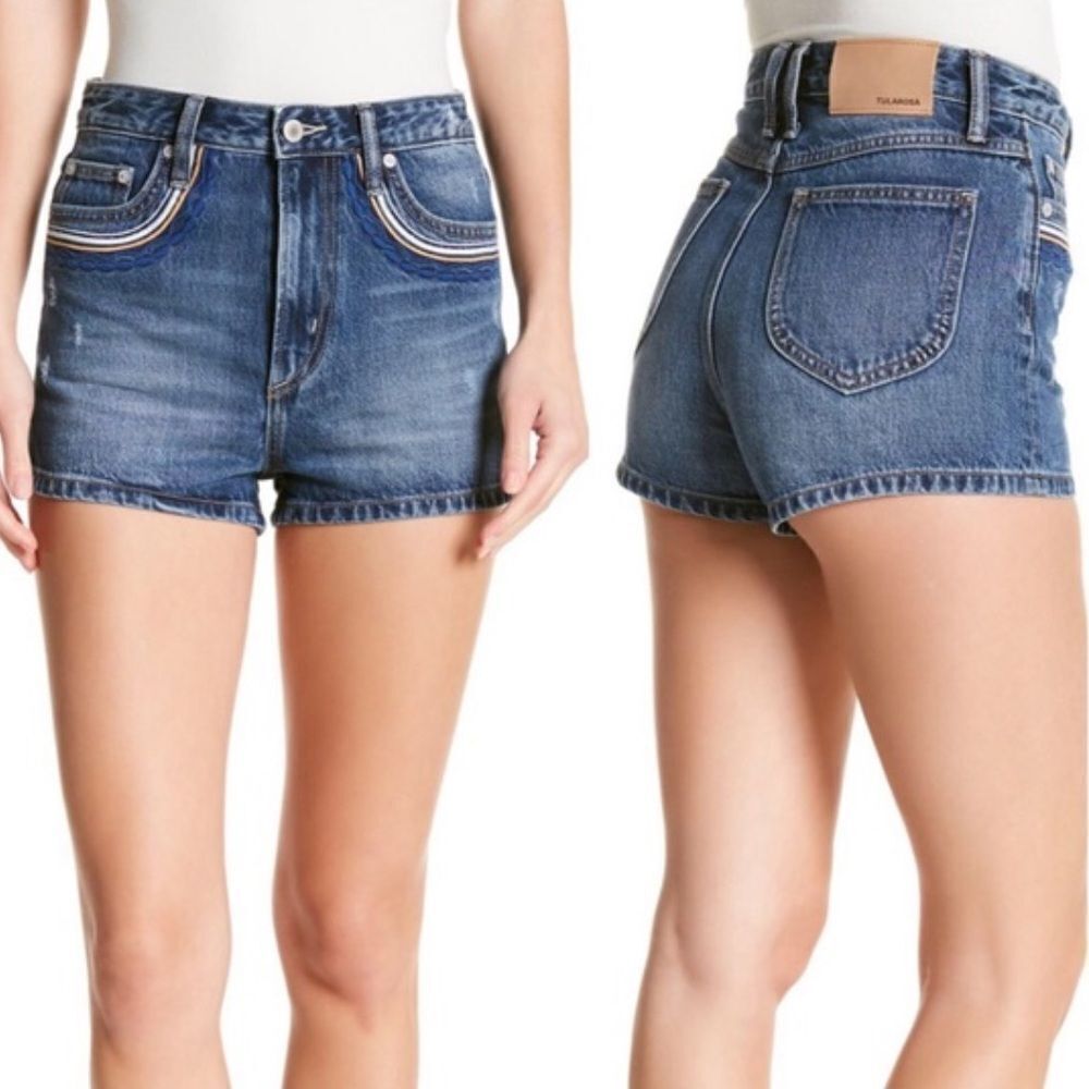 Tularosa High waist Emma denim shorts size 27